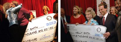 Kelly Smith awarded 2005 Milken National Educator Award